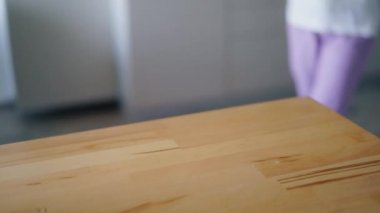 Geleneksel ev yapımı kahvaltı mutfak hazırlanıyor. Doğal ve sağlıklı gıda