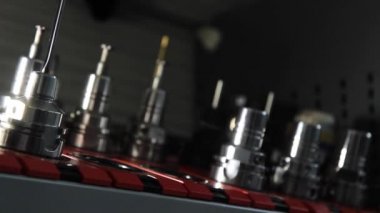 Arka plan imalat makine parçaları. Makine aletleri üretim