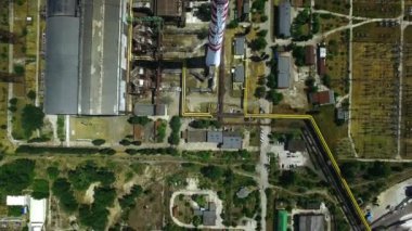 Termoelektrik Kömür Santrali altyapı. Enerji üretimi station