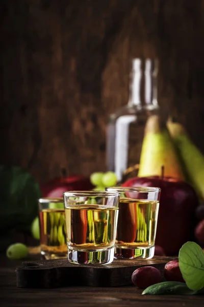 Rakija Raki Rakia Bevanda Alcolica Dura Balcanica Brandy Frutta Fermentata — Foto Stock