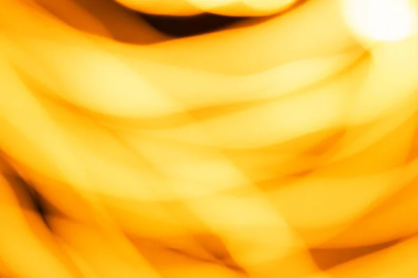 Luci Fuoco Movimento Sfocate Sfondo Giallo Arancione Bianco Colori Nero — Foto Stock