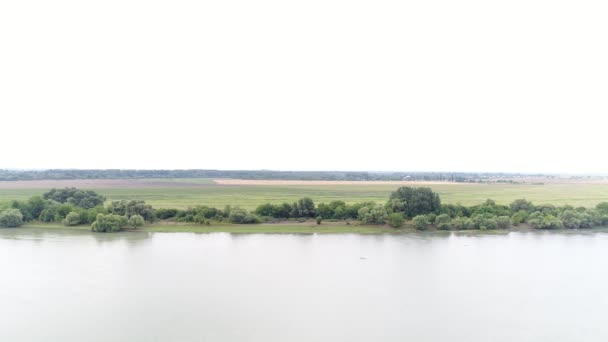 Rusya, Kuban Nehri. — Stok video