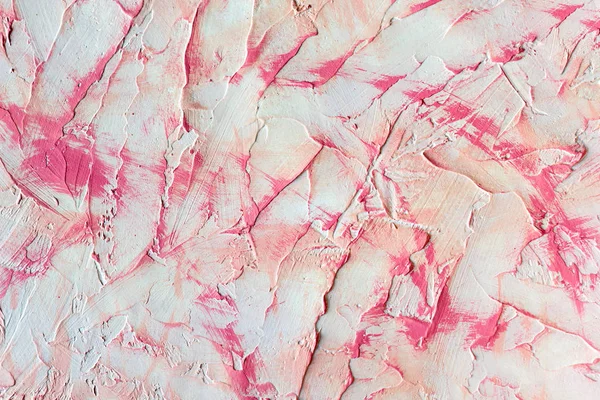 The texture is painted with pink paints.