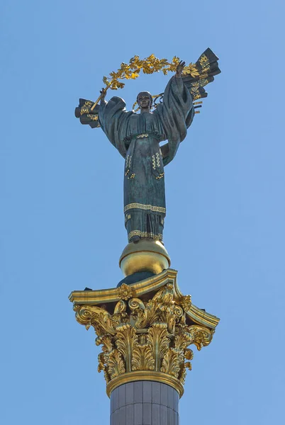 Kiev Ukraina Juni 2018 Monument Till Oberoende Ukraina — Stockfoto