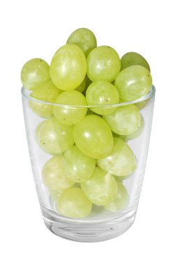 Bir cam fincan Olgun üzüm