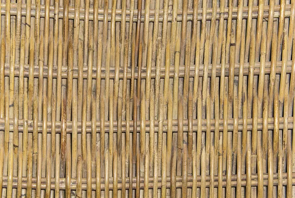 Wicker Rattan Texture Vertical Twigs Position — Stock Photo, Image