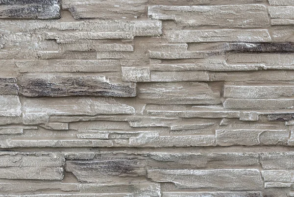 Бетонная Поверхность Стилизованная Плоскую Каменную Кладку Фон Текстуры — стоковое фото