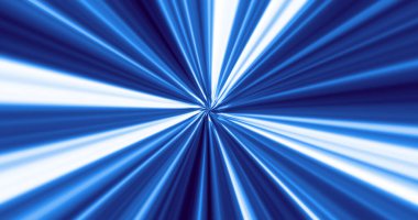 Merkezde birleşen dinamik çizgilerle birlikte parlak mavi soyut patlama deseni hareket ve derinlik hissi yaratıyor. Arkaplan, tasarım ve dijital sanat projeleri için mükemmel.