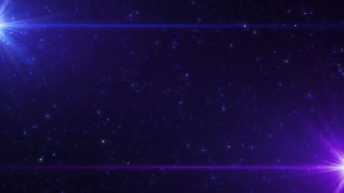 Titreşimli kozmik ışık yıldızımsı hareketlerle patladı