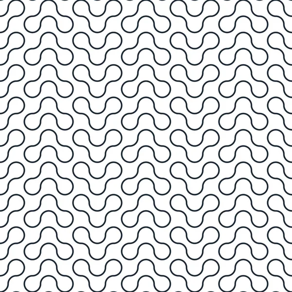 Абстрактные Бесшовные Геометрические Полосы Рисунок Линии Фона Шаблона Векторная Иллюстрация — стоковый вектор