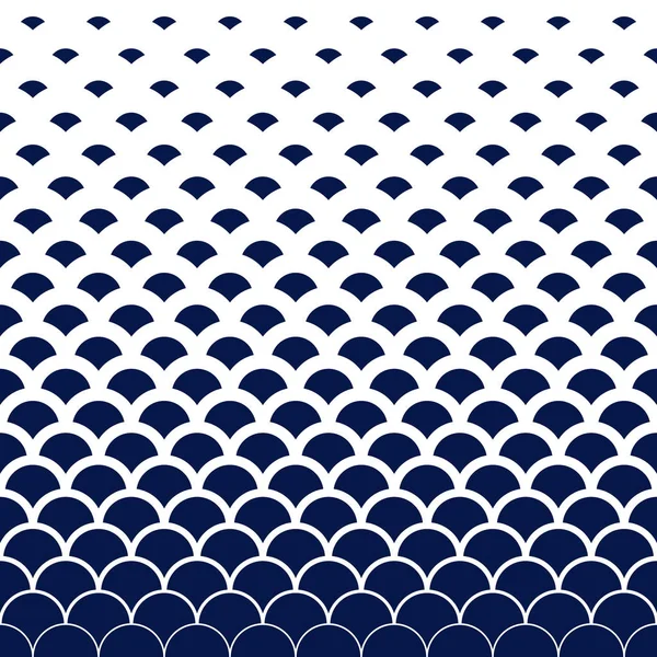 抽象的な現代的なヴィンテージ レトロな青い波アート ライン パターン背景 — ストックベクタ