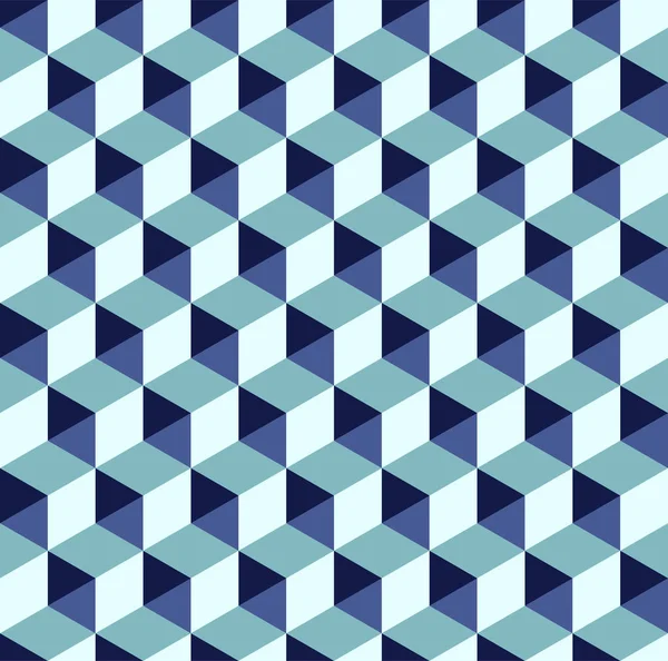 Abstrato geométrico padrão isométrico sem costura fundo moderno — Vetor de Stock