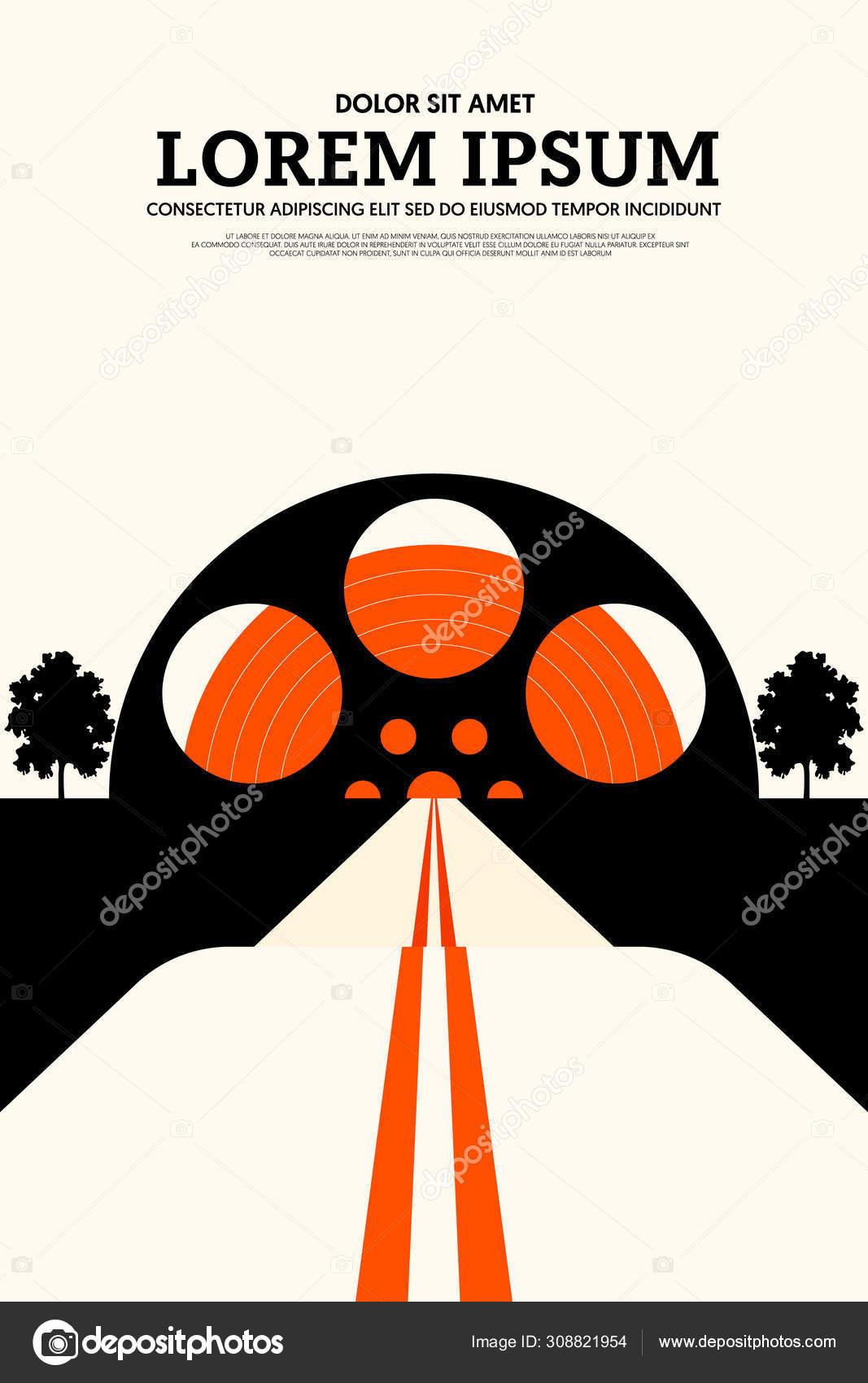 Movie and film poster design template background vintage retro style Stock  Vector Image by ©thenatchdl #308821954