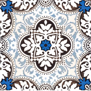 İtalyan Dikişsiz desen arka plan doku ve seramik vurgulayıcı fayans