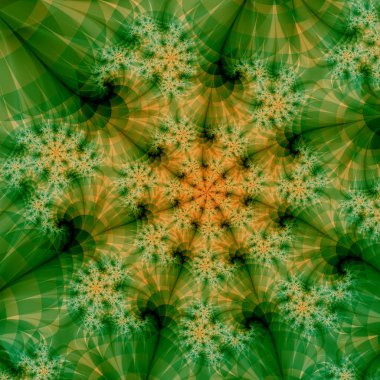 Fraktal desen. Bilgisayarda oluşturulan soyut dijital arka plan.