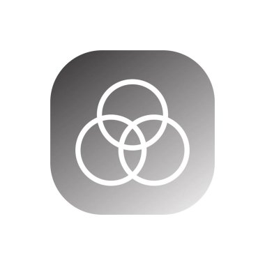 kombinasyon ikon vektör şablonu çizim logo tasarımı