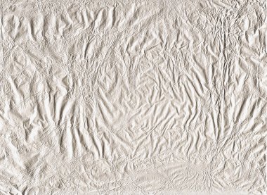 Parlak gri gümüş alüminyum buruşuk Kağıt folyo doku duvar kağıdı dekorasyon öğesi arka plan, stok fotoğraf görüntü için kaydırma