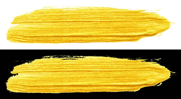 yellow gold colored doodle smear stroke brush