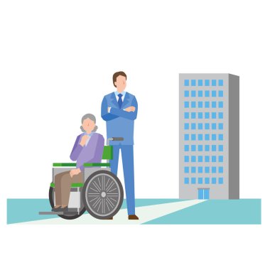 Aile üyesine bakmak için işi bırakmanın bir yansıması