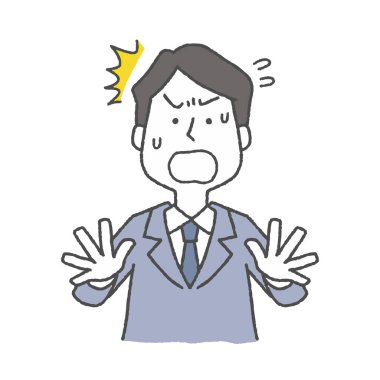 sürpriz erkek ofis çalışanı