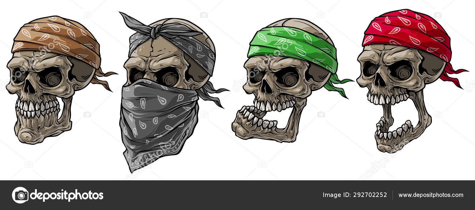 Cartoon biker with and scarf Stock Image by ©GB_Art #292702252