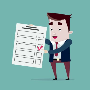 Adam nereye tıklayacağını gösterir