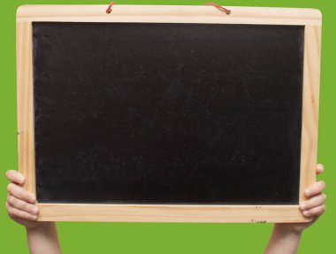 Çocuk Boş Tebeşir Tahtası