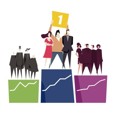 Kazanan takım birinci: En iyi takım konsepti