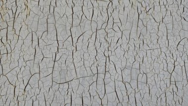 texture of the cracked paint, the wall of a house