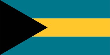 Yüksek çözünürlüklü 6000x12000px Bahamalar bayrağı