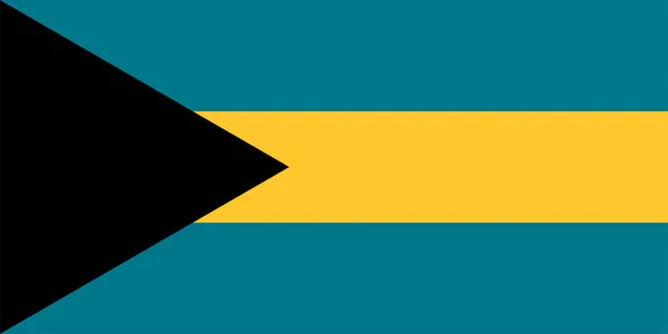 巴哈马的旗子 在高决议6000X12000Px — 图库照片