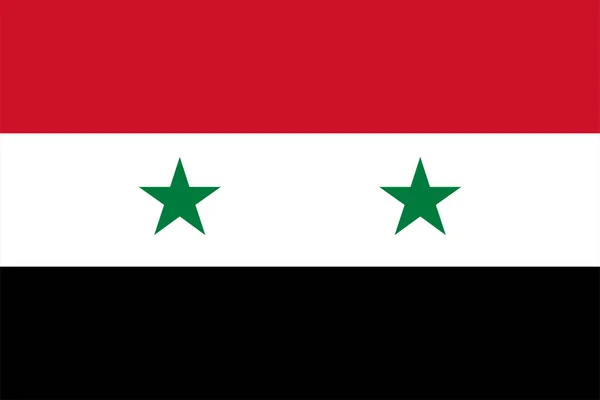 Yüksek Çözünürlüklü 6000X9000Px Suriye Arap Cumhuriyeti Bayrağı — Stok fotoğraf