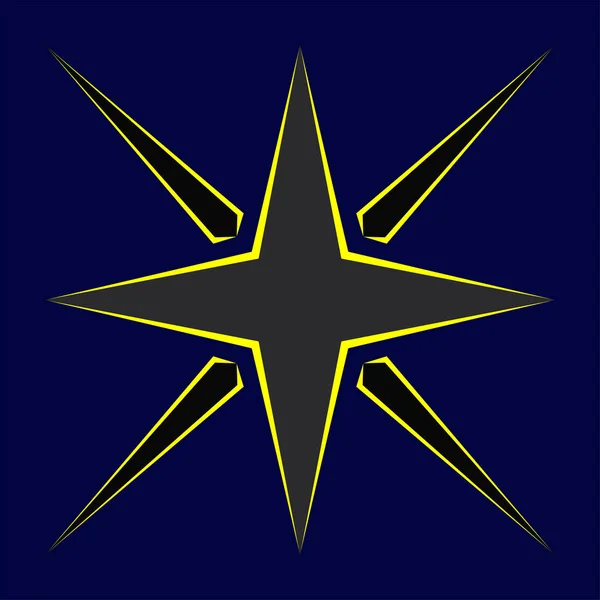 Abstract Starfish Абстрактная Звезда Загадочных Глубинах Вселенной Высоком Разрешении 6100X6100Px — стоковое фото