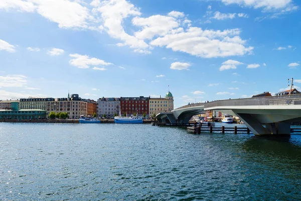 Копенгаген Дания Июля 2018 Года Водный Мост Через Канал Архитектура — стоковое фото
