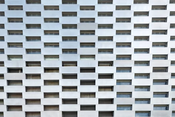 금속으로 만든 현대적인 건물의 외관. 클로즈업. — 스톡 사진