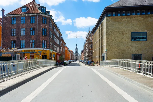 Copenaghen. Danimarca. 23 luglio 2019: Belle strade e bella architettura. Copenaghen. Architettura . — Foto Stock