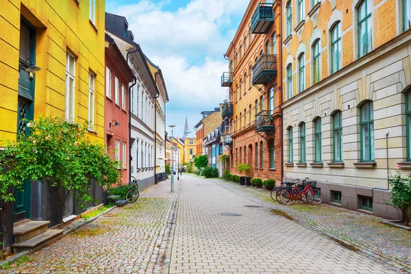 Prachtige Europese oude architectuur. Malmö. Zweden. Architectuur. — Stockfoto