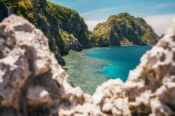 Famous Spoton Matinloc Island Nido Palawan Philippines — Stock Photo, Image