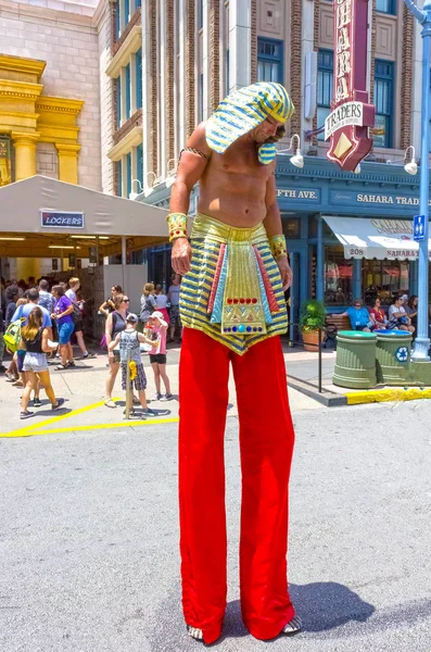 Orlando, Florida, ABD - 08 Mayıs 2018: İntikam mumya sürüş Universal Studios Orlando, giriş