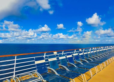 Lüks Cruise gemi güverte gün
