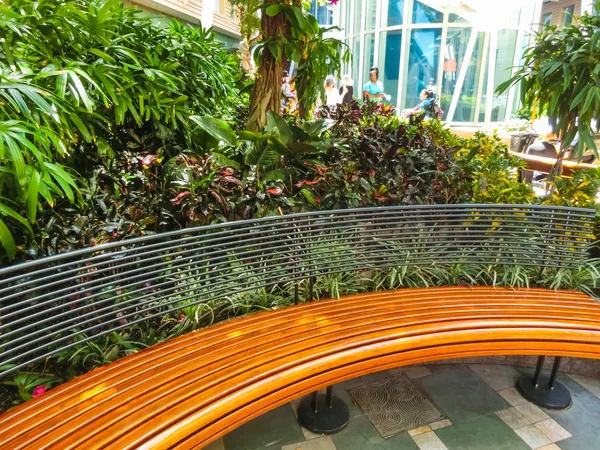 Cape Canaveral, Amerika Birleşik Devletleri - 29 Nisan 2018: Central park cruise liner ya da gemi Royal Caribbean tarafından Seas Oasis adlı