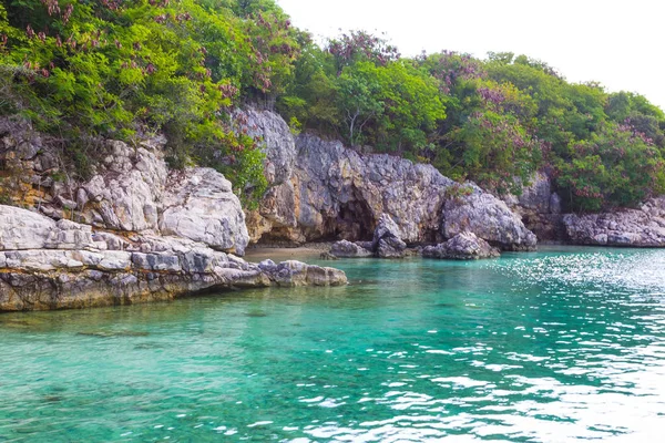 The marina and beach in Haiti — Stock Photo, Image