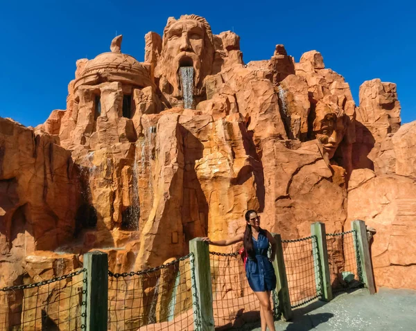 Orlando Florida Usa May 2018 Poseidon Fury Islands Adventure Universal — Stock Photo, Image