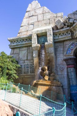 Orlando, Florida, Amerika Birleşik Devletleri - 09 Mayıs 2018: Poseidon Fury. Adaları macera. Evrensel.