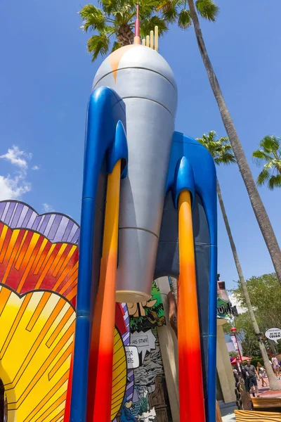 Orlando, Florida, Usa - 10. května 2018: Zajímavosti v Adventure Island Universal Studios Orlando. — Stock fotografie