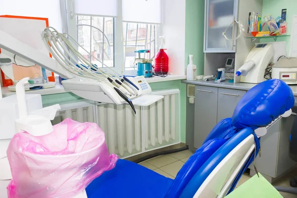 Interior of a abstract modern dental surgery
