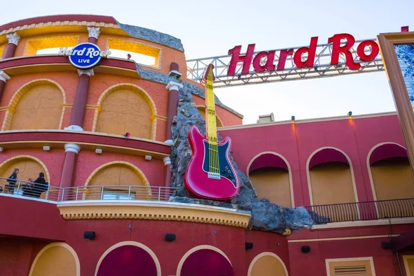 Orlando, USA - May 8, 2018: The Hard Rock Cafe at Universal City Walk — Stock Photo, Image