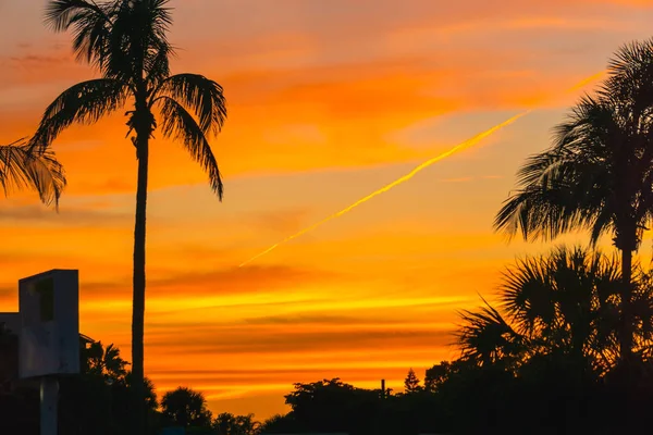 Закат во Флориде — стоковое фото