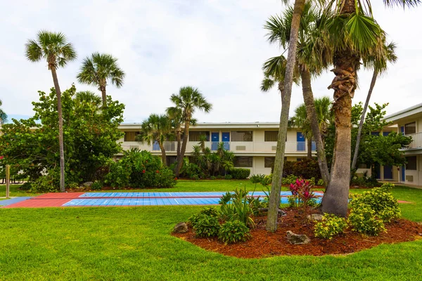 Praia Cacau Estados Unidos Abril 2018 Motel Cocoa Beach Florida — Fotografia de Stock