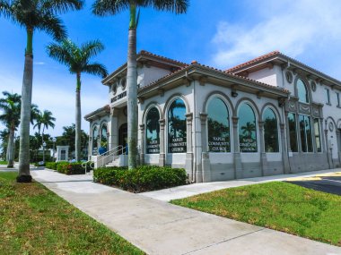Naples, Florida, Amerika Birleşik Devletleri - 29 Haziran 2018: Topluluk Kilisesi Naples, Florida.